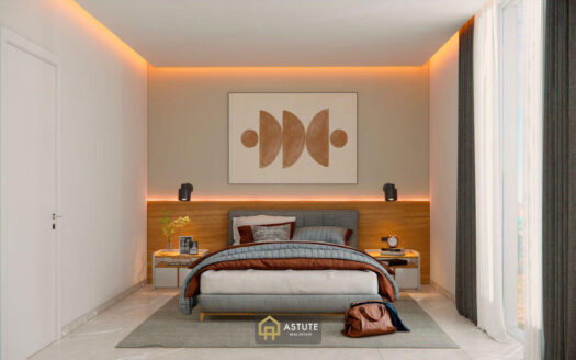 Apartamento de luxo e moderno com 3 quartos